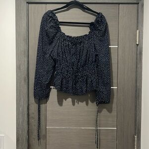Polka dot top